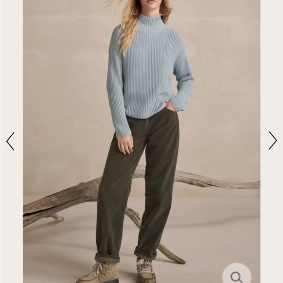 Poetry London Wide Wale Corduroy Pants | Olive Brown | Size UK 8 / US 4-like new - Picture 2 of 13